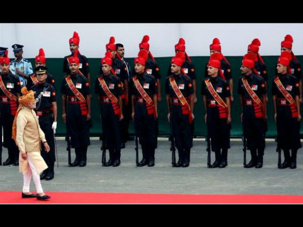 Independence Day celebrations at Red Fort