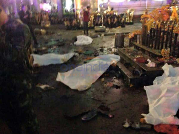Exclusive images of Bangkok blast