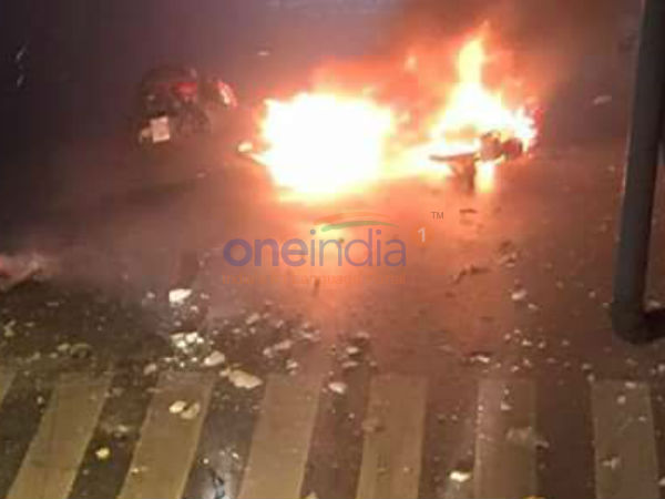 Exclusive images of Bangkok blast