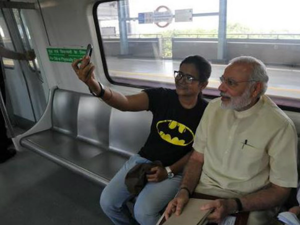 Selfie with PM Modi Selfie with PM Modi