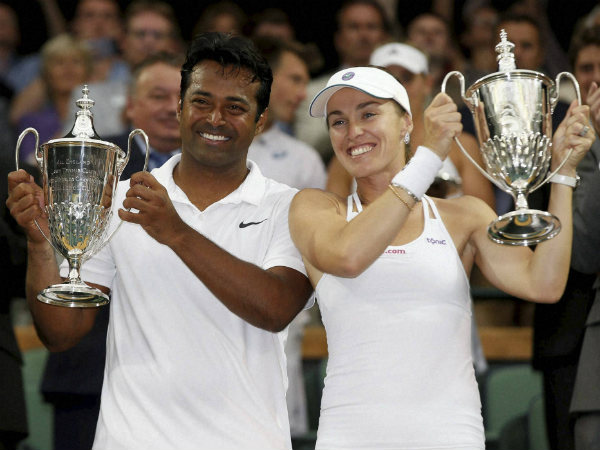 Leander Paes' Grand Slam trophies