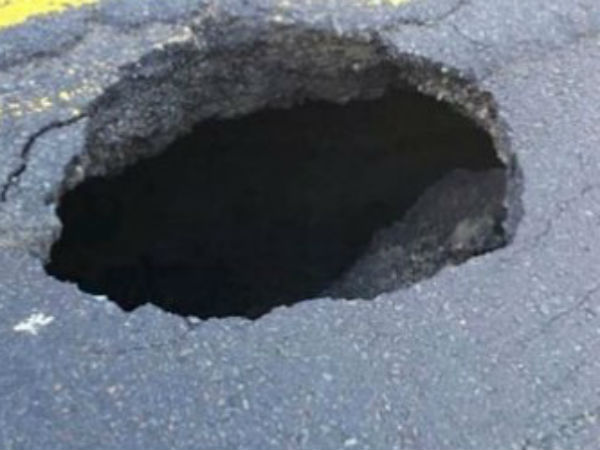 pothole