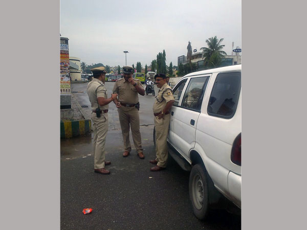 Men in Khaki remain alert in the city 