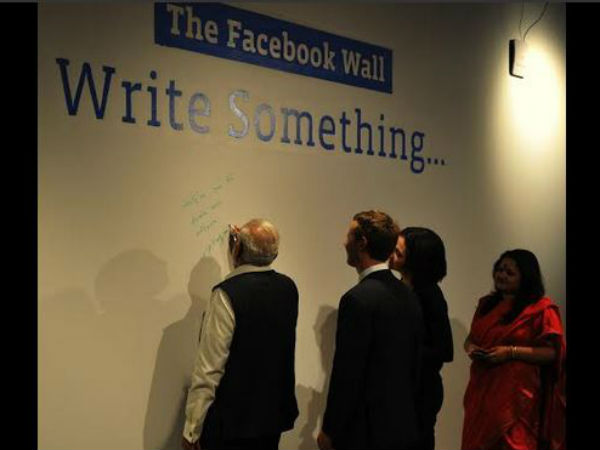 Facebook charmed by PM Modi