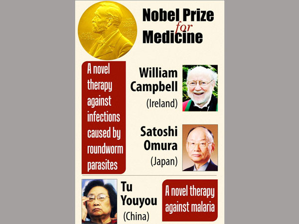 3 researchers share Nobel Prize for medicine