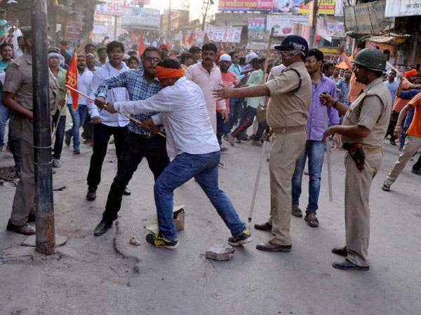 In Pics: Varanasi violence