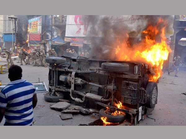 In Pics: Varanasi violence