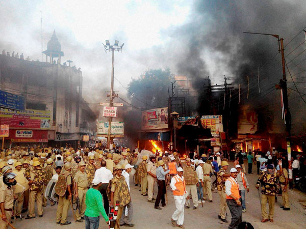 In Pics: Varanasi violence