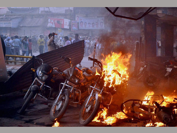 In Pics: Varanasi violence