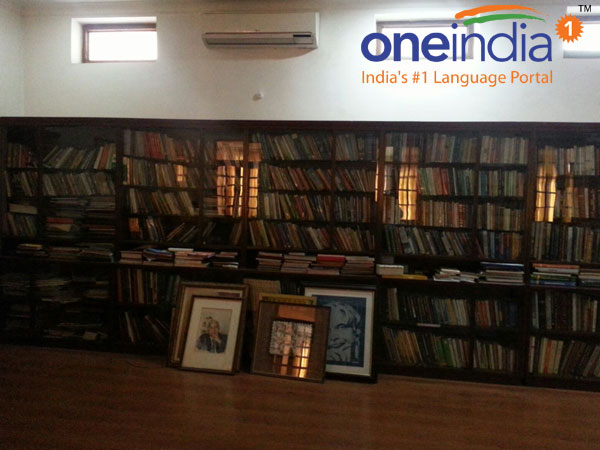 Kalam's library at his bungalow