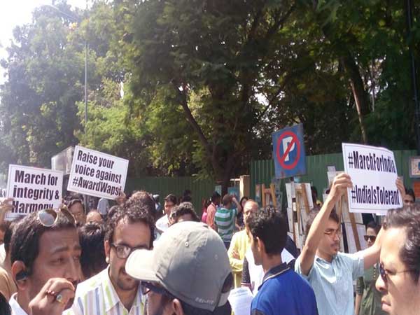 In pics: Anupam Kher leads MarchforIndia