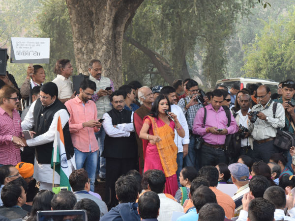 In pics: Anupam Kher leads #MarchforIndia
