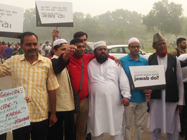 In pics: Anupam Kher leads #MarchforIndia