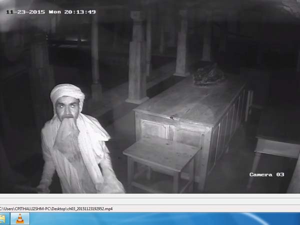 CCTV grab of a burglar CCTV grab of a burglar