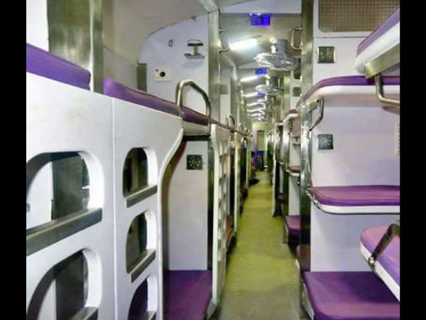 Stunning interiors of new luxury train coaches