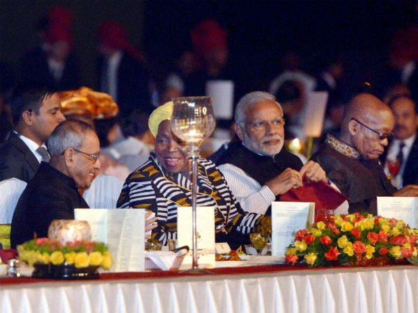 PM during India-Africa Summit