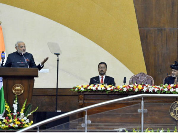 PM Modi addresses Afghanistan Parliament