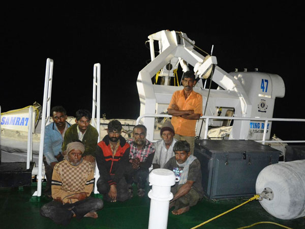 Coast Guard rescues eight crew members of distressed ship