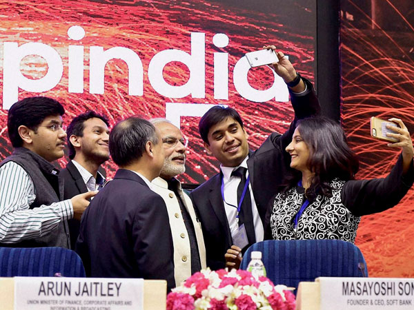 Modi selfie