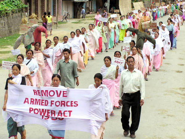 In September 1980, when AFSPA was imposed in Manipur.