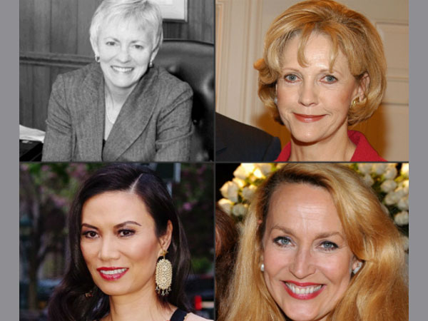 Murdoch's women: Patricia Booker (Top Left), Anna Torv (Top Right), Wendi Deng (Bottom Left) & Jerry Hall (Bottom Right) Murdoch's women: Patricia Booker (Top Left), Anna Torv (Top Right), Wendi Deng (Bottom Left) & Jerry Hall (Bottom Right)