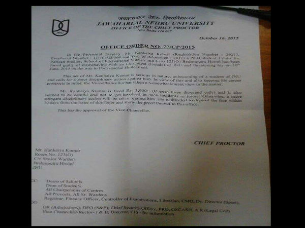 When Kanhaiya Kumar threatened JNU girl!