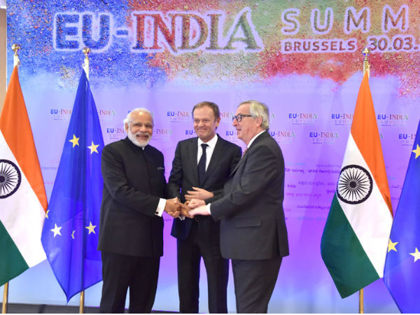 PM Modi at EU-India summit in Brussels