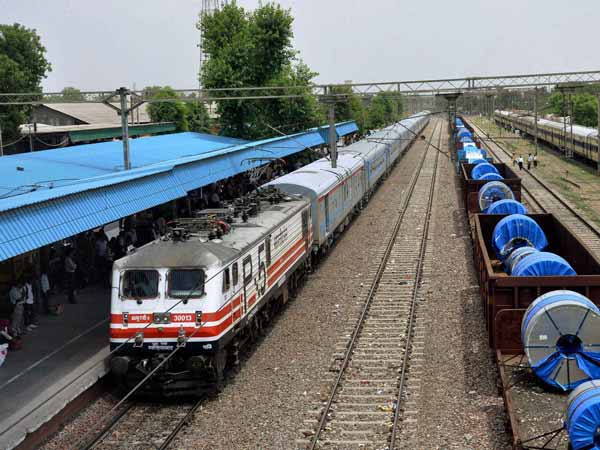 Photographs of tourist spots in around Agra adorn coaches
