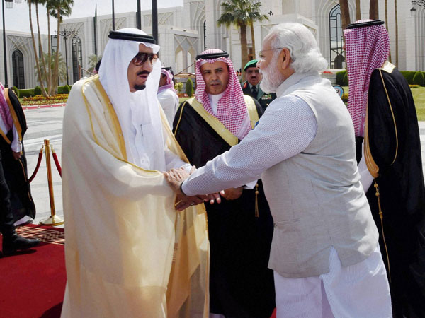 Modi in Saudi Arabia