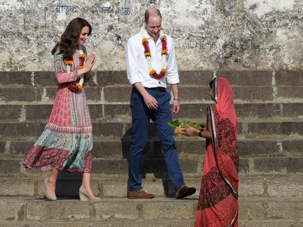 Prince William & Kate Middleton in Mumbai