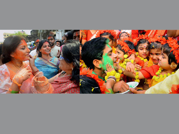 Roopa Ganguly and Laxmi Ratan Shukla