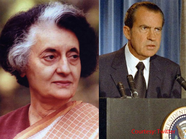 indira gandhi richard nixon