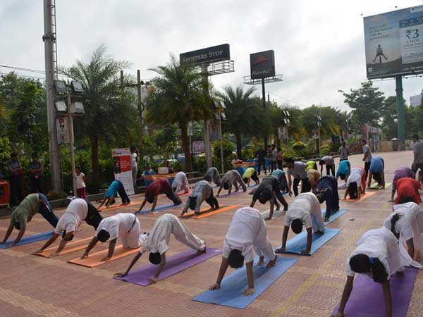 Yoga at Gopalan Signature