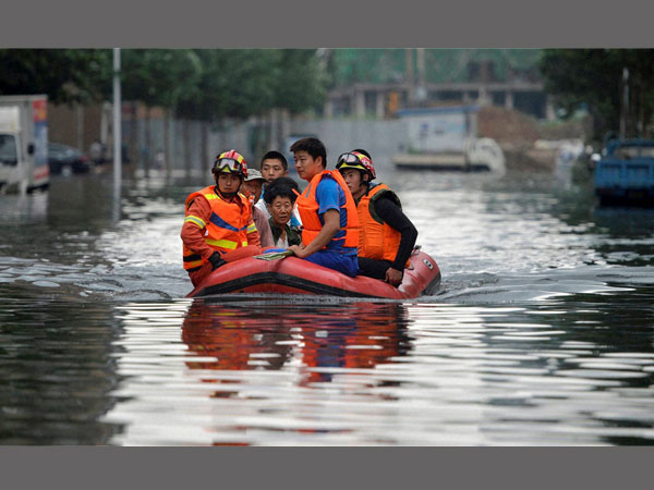 Over 90 people have gone missing in the floods