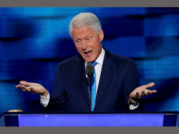 Bill Clinton endorses Hillary Clinton with a personal touch