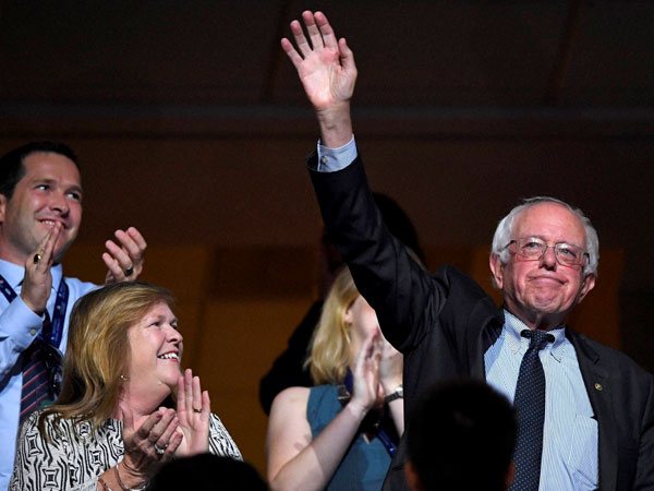 Sanders gave Hillary a spirited fight in this election primary season