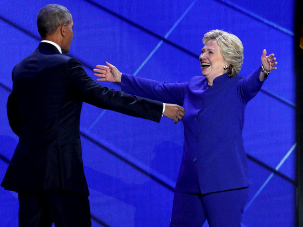 Hillary & Obama