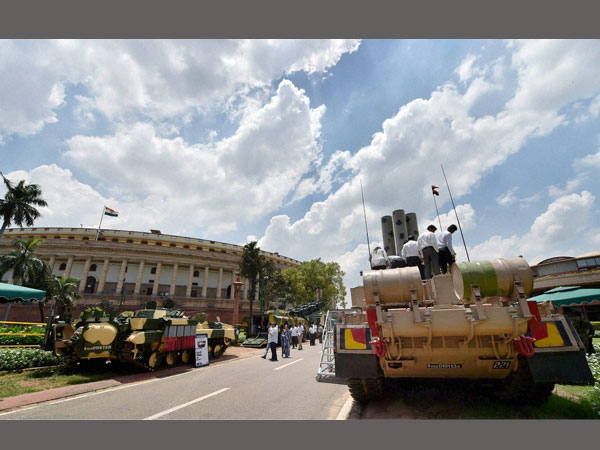 Showcasing DRDO might at Parliament 