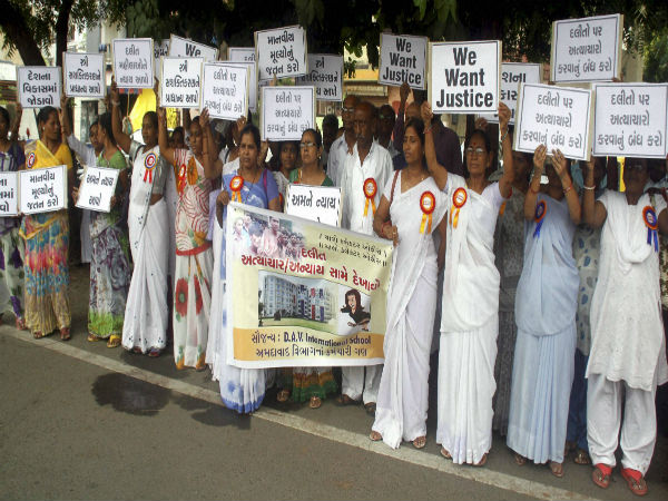 In Pics: Protest by Dalits in Gujarat 