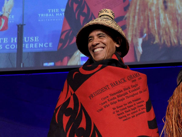 Obama at the White House Tribal Nations Conference
