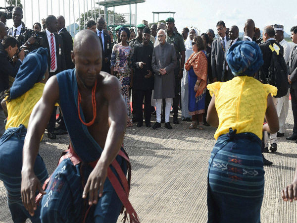 In Pics: Hamid Ansari’s Nigeria visit
