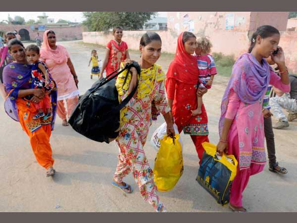 Villagers migrating to safer places in punjab