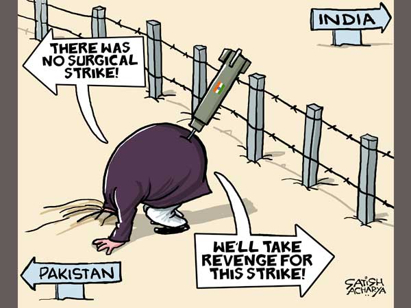 Pak hit hard, continues to deny surgical strikes Pak hit hard, continues to deny surgical strikes