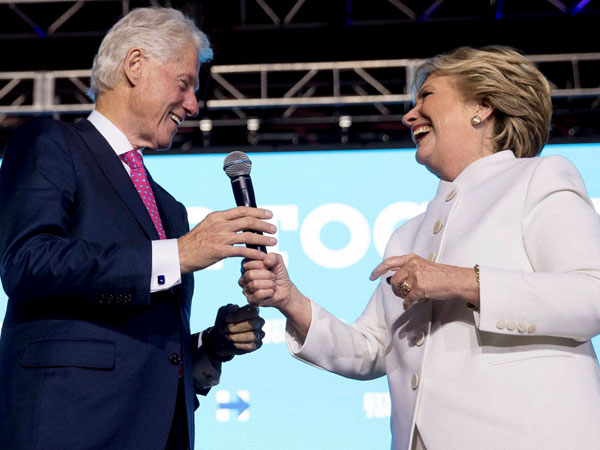 Hillary Clinton beat Donald Trump across several polls