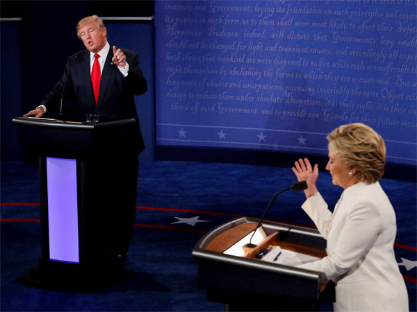 Hillary, Donald discuss immigration, abortion