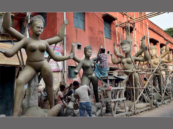 The streets of Kolkata