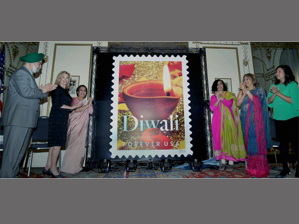 The Diwali stamp