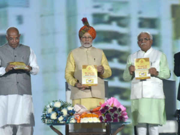 PM launches Deen Dayal Upadhyay Jan Awaas Yojana 