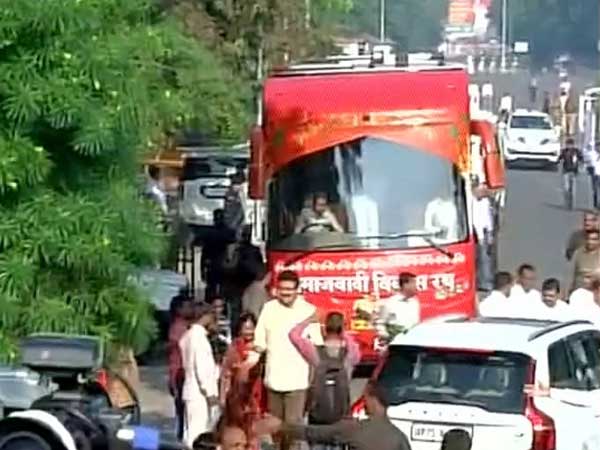Akhilesh's vehicle breaks down after travelling a kilometer