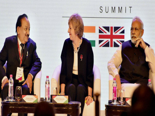 In Pics: Theresa May's India visit